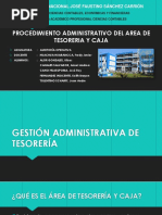 Procedimiento Administrativo Del Area de Tesoreria y Caja