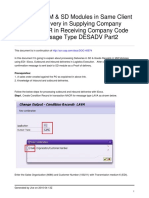 Delivery in Supplying Plant To GR in Recieving Using IDOC (Part2)