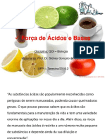 Ácidos e Bases (Biologia - 2019-2) B PDF