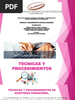 Diapositivas Tecnicas y Procedimientos Auditori Financiera