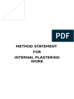 5.Ms-Internal Plaster Work