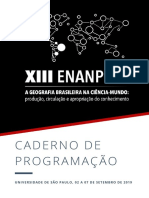 Xiii Enanpege 2019 - Caderno de Programação - Atualizado