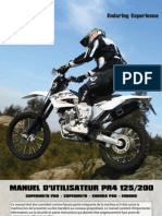 AJP MOTOS - PR4 Manuel D'Utilisateur