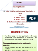 Disinfection of Water