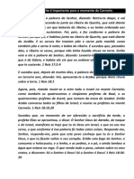 O Período Do Querite É Importante para o Momento Do Carmelo.