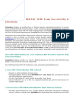 Up-To-Date Cisco CCNP Data Center 300-160 DCID (2019) PDF Exam Demo