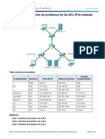 7.3.2.4 Packet Tracer - Troubleshooting Standard IPv4 ACLs Instructions