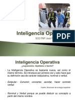 Inteligencia Operativa en La PNP