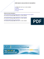 13.A New Task Scheduling Algorithm Based On Value and Time For Cloud Platform PDF