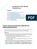 Interconnecting The CSM With U2K