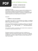 Terminacion de Contrato