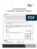 Prueba Evaluacion Interna Sexto Primaria