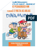 Dinâmicas - Férias e Volta As Aulas - Clube Pedagógico NM