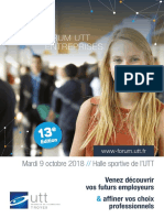 Brochure UTT - FORUM ENTREPRISES 2018 (Light) PDF