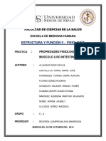 Practica 08 - Informe Músculo Liso