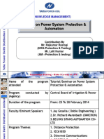 Tutorial Seminar On Power System Protection Automation 2 PDF