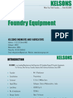 Kelsons Foundry Equipment