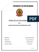 Analysis of The Food Adulteration Act