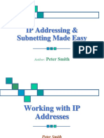 Pjsmith IP Addressing Subnetting Made Easy