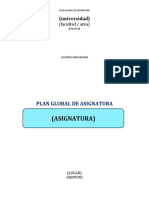 Plan Global Plantilla