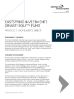 Eastspring Investments Dinasti Equity Fund Product Highlights