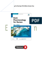 Test Bank For Basic Pharmacology For Nursing 17th Edition Answer Key Study Guide