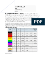 Physics Lab Colour Coding Scheme Waleed