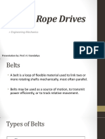 Belt & Rope Drives