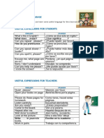 1.classroom Language