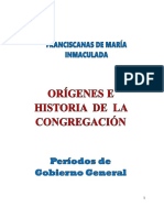 Historia Congregación A 1964 y Otros Sucesos