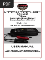 Vmaxtanks BC12M248 AGM Smart Charger