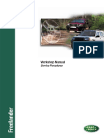 Freelander 1 NAS MY01 To 04 - Workshop Manual - Service Procedures