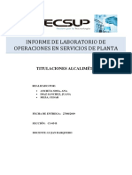 Informe #1 - Operaciones