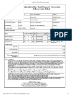 MSRTC - Online Reservation System