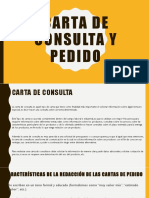 Carta de Consulta y Pedido Final