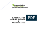 Curso - Termo de Referência