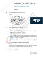 Magnetic Effects of Electric Current Chapter 13