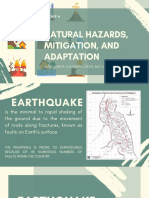 Natural Hazards Mitigation and Adaptation