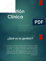 Seminario 10 Gestion Clinica