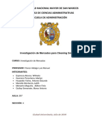 Informe Final Inv de Mercado - Exposicion