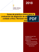 Guías de Práctica Clínica para La Evaluación de Deglución de Adultos en Cuidado Crítico. Revisión Sistemática Exploratoria PDF