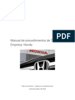 Manual de Procedimientos de Trabajo