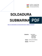 Soldadura Submarina