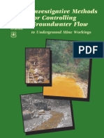 Groundwater Flow To Underground Mine Workings