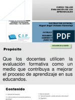 Sesión 1. Contenidos y Definición de Evaluación