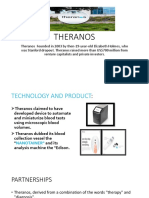 Theranos Presentation