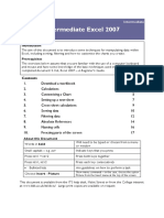 Excel Intermediate New