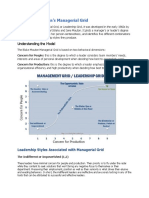 Blake and Mouton Managerial Model