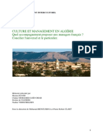 Culture Et Management en Algerie PDF