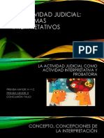 La Actividad Judicial